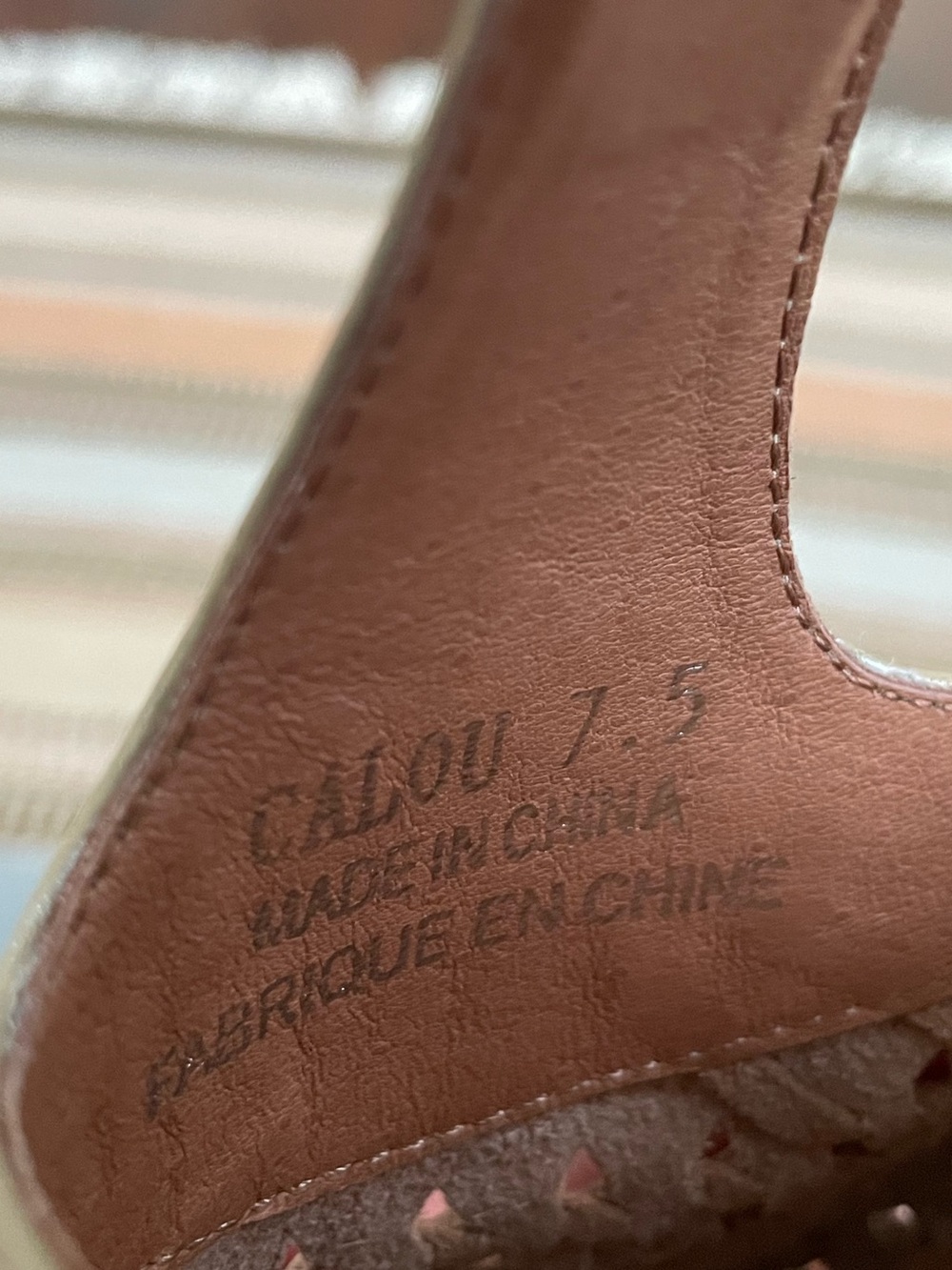 NWOT Vintage by Jeffrey Campbell Tan Brown Flat - Picture 4 of 7